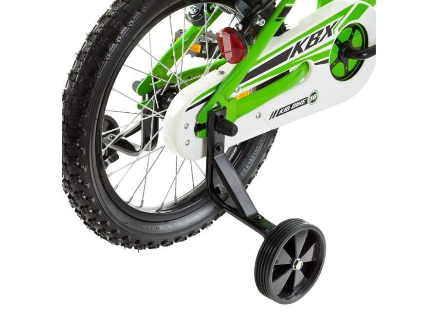 Jalgratas lastele Kawasaki Juniso 12 tolli suurendatud