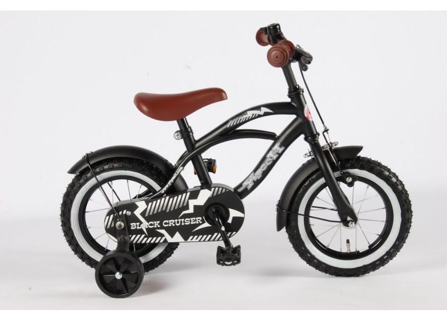 Jalgratas lastele Yipeeh must Cruiser 12 tolli Volare suurendatud