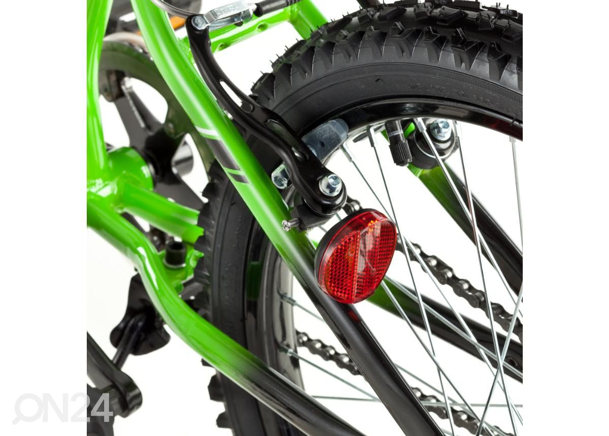 Jalgratas poistele Kawasaki Nijumo 20 tolli suurendatud