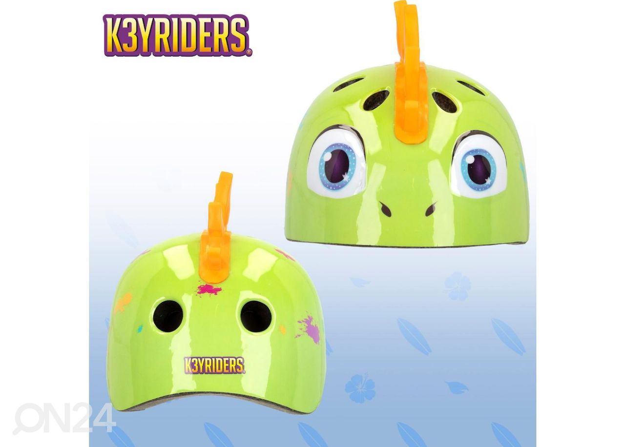Jalgrattakiiver 3D Dinosaurus K3YRIDERS 52-55 cm suurendatud
