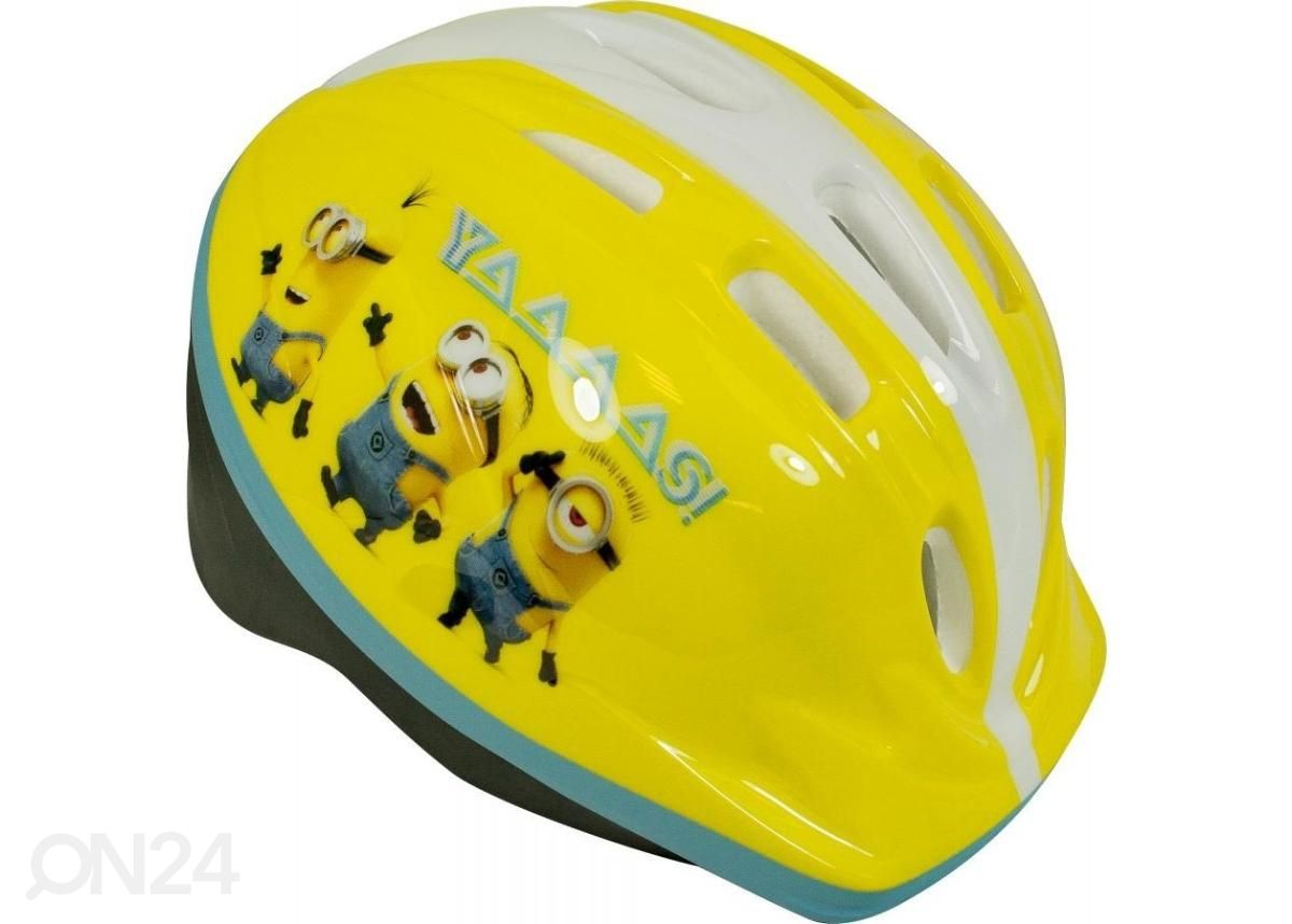 Jalgrattakiiver lastele Minions Yaaaas! Kollane suurendatud
