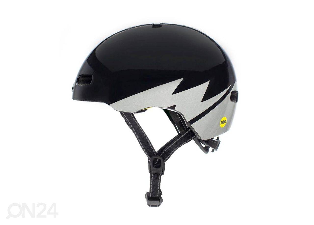 Jalgrattakiiver Nutcase Darth Lightnin' Reflective MIPS suurendatud