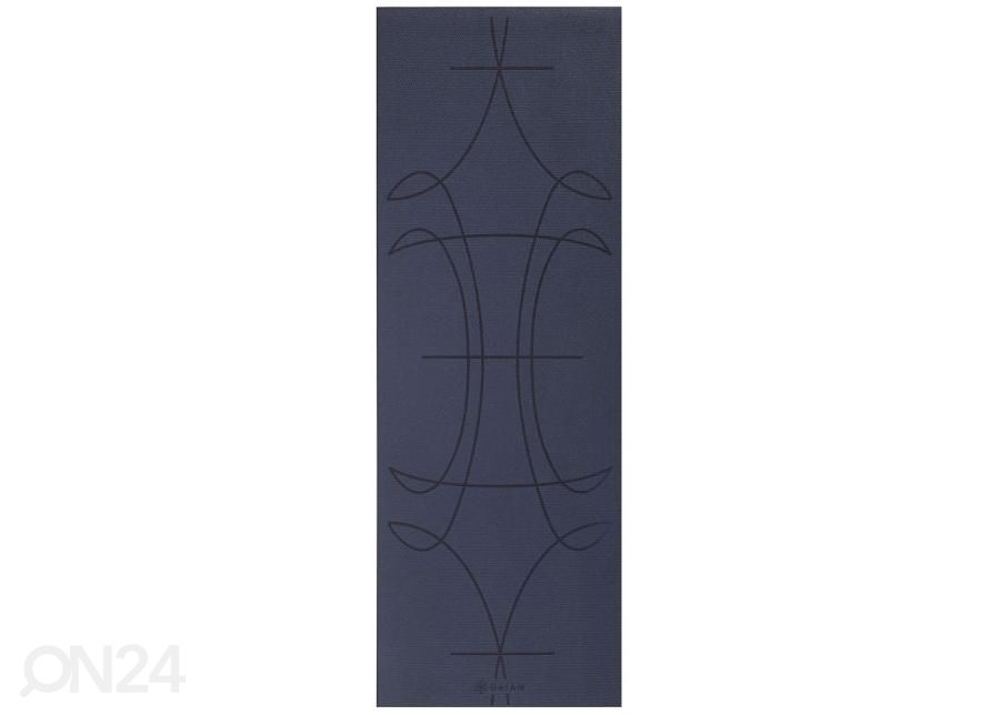 Joogamatt Gaiam Aligment Ink 6 mm suurendatud