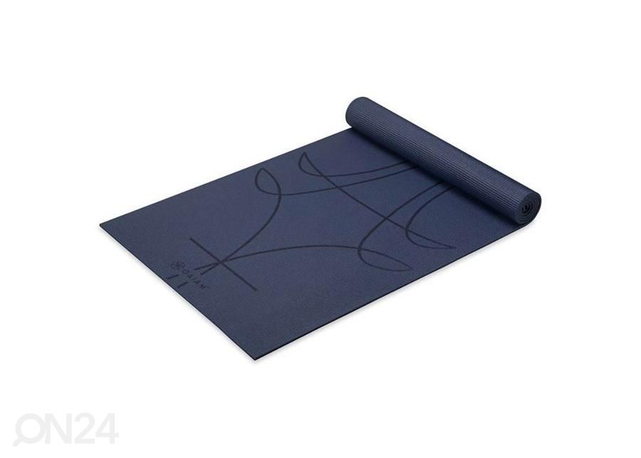 Joogamatt Gaiam Aligment Ink 6 mm suurendatud