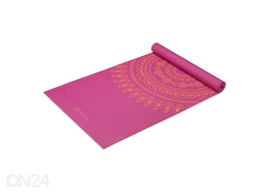 Joogamatt Gaiam Bright Marrakesh 6 mm suurendatud