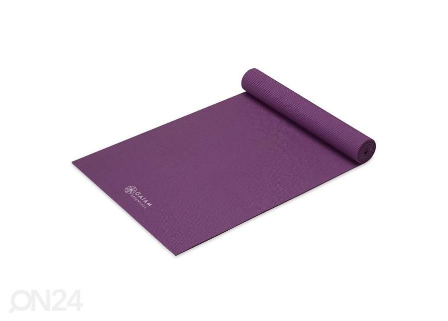 Joogamatt Gaiam Essentials 6 mm suurendatud