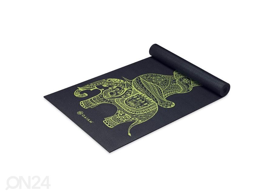 Joogamatt Gaiam Tribal Wisdom 6 mm suurendatud