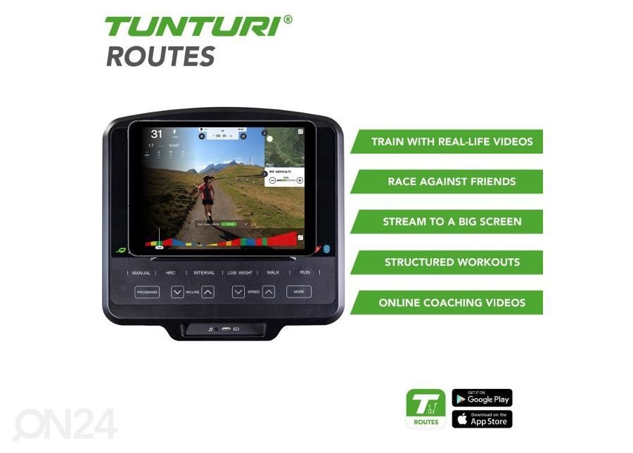 Jooksulint Tunturi FitRun 90i PRO Treadmill suurendatud