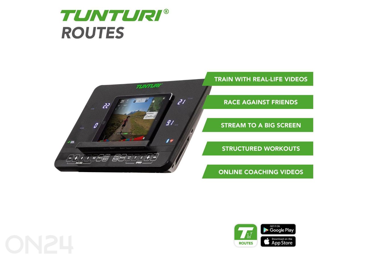 Jooksulint Tunturi Performance T60 Treadmill suurendatud