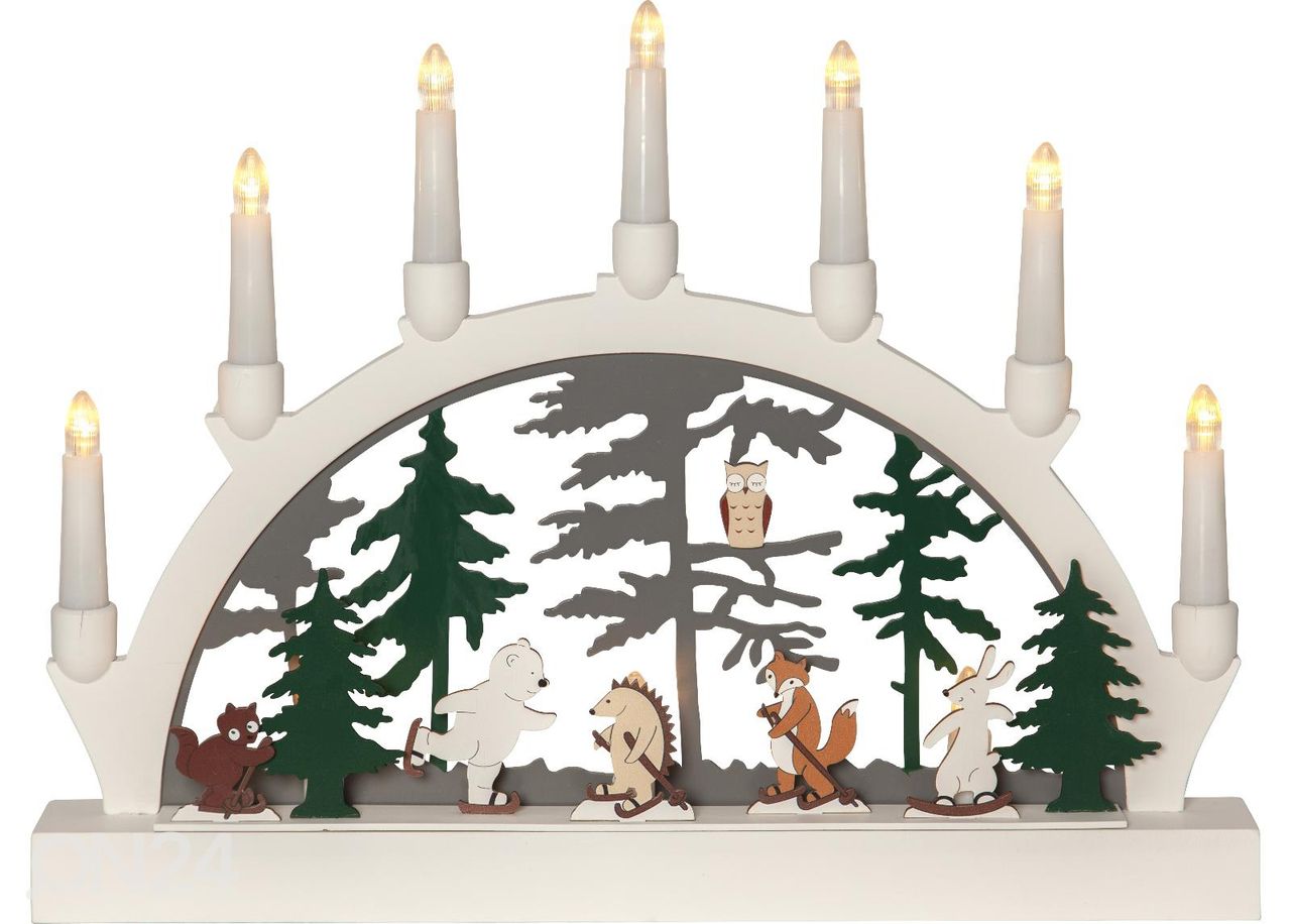 Jõuludekoratsioon Forest Friends suurendatud