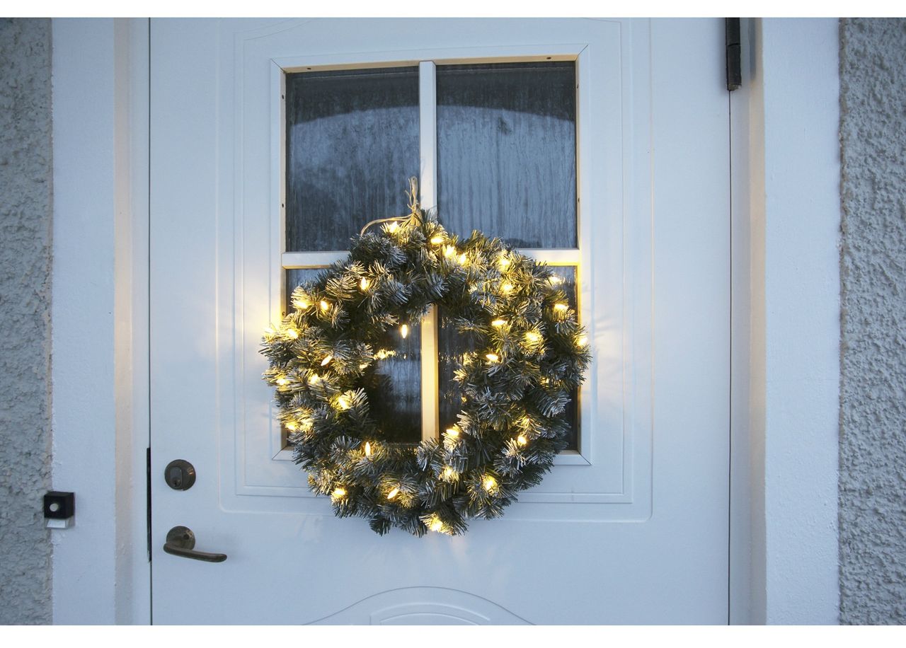 Jõulupärg LED tuledega 50cm suurendatud