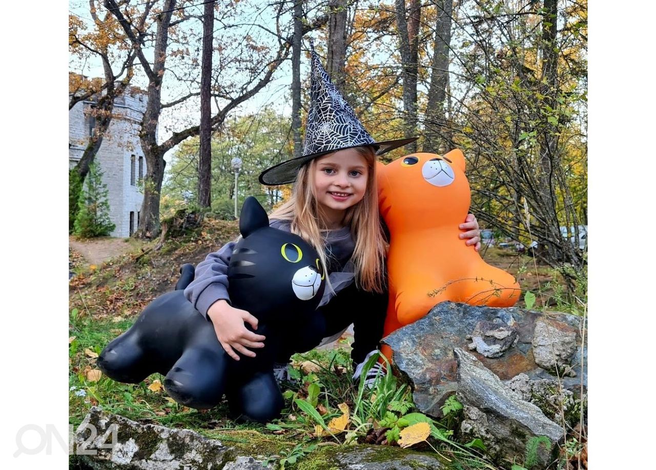 Jumpy hüppeloom Kass Gerardo's Toys oranž suurendatud