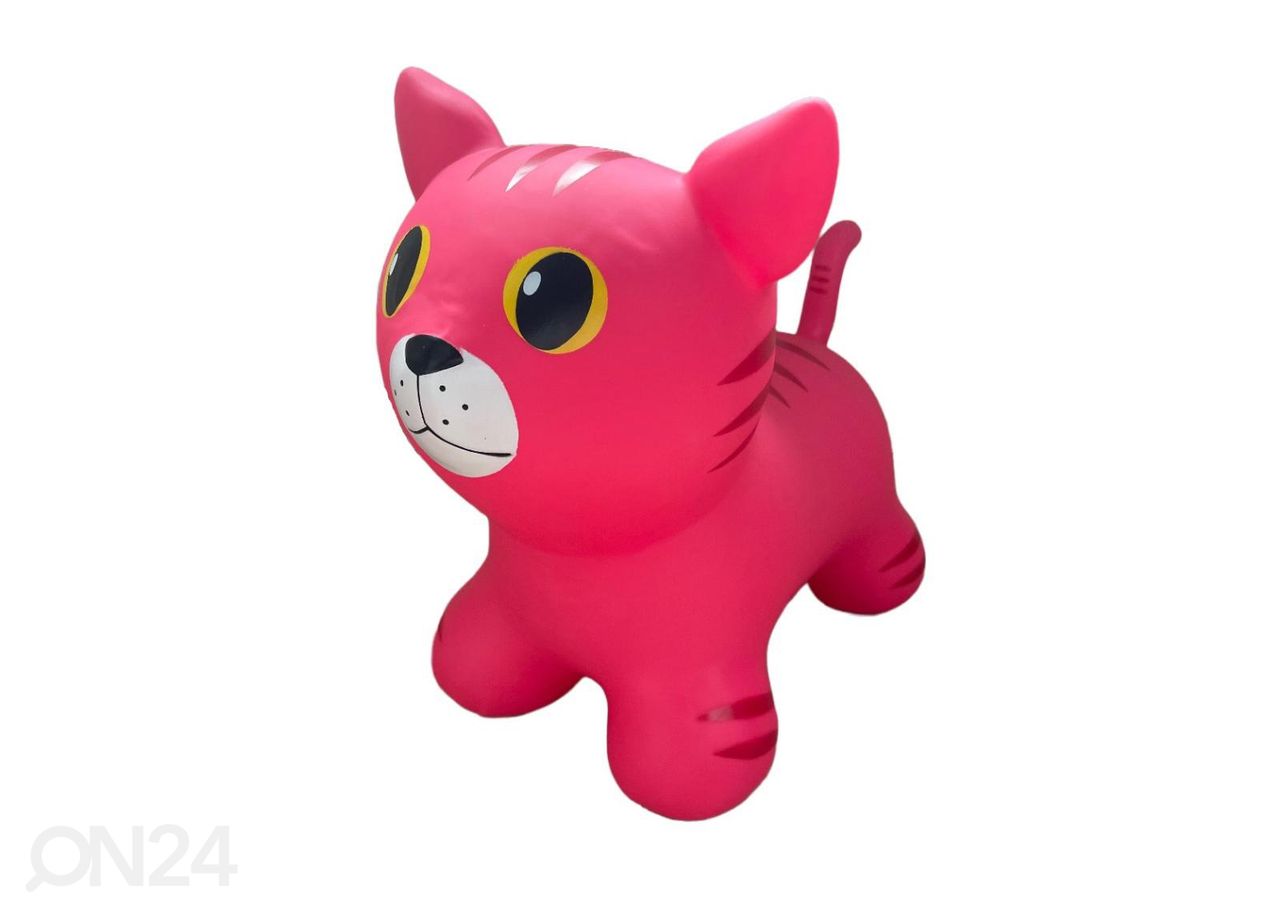 Jumpy hüppeloom Kass roosa Gerardo's Toys suurendatud