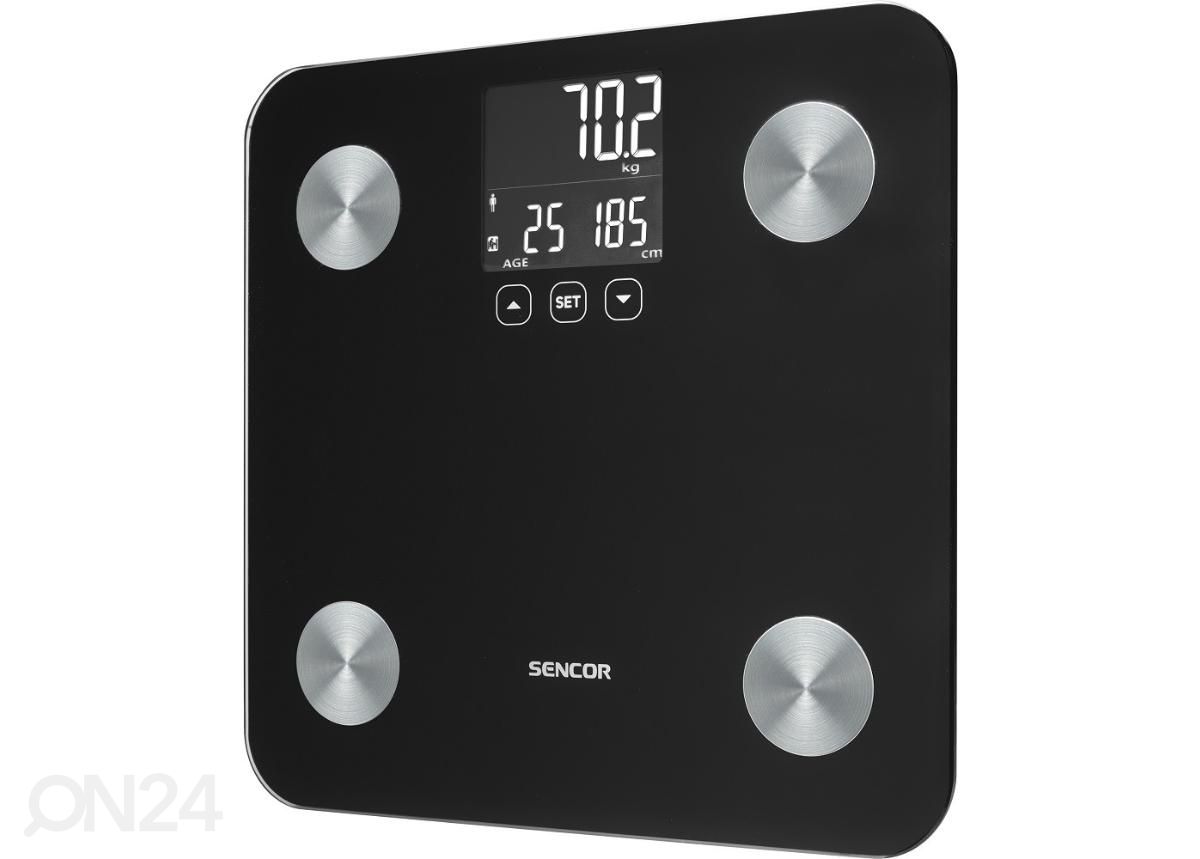 Kaal Sencor SBS6026BK, must suurendatud