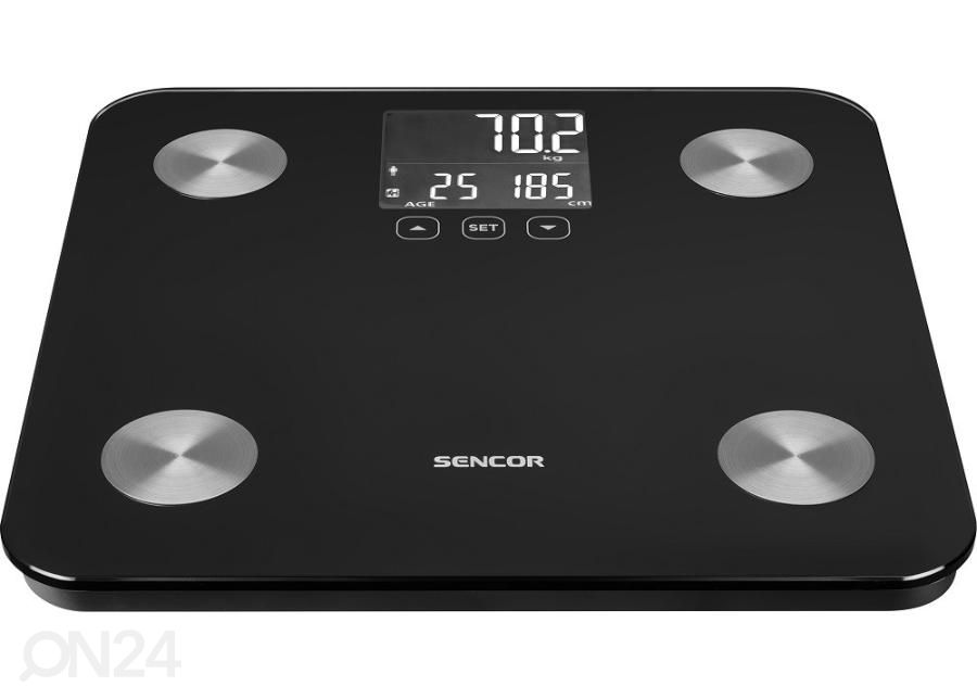 Kaal Sencor SBS6026BK, must suurendatud
