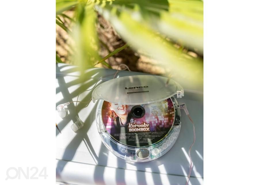Kaasaskantav CD-mängija Lenco CD202TR suurendatud