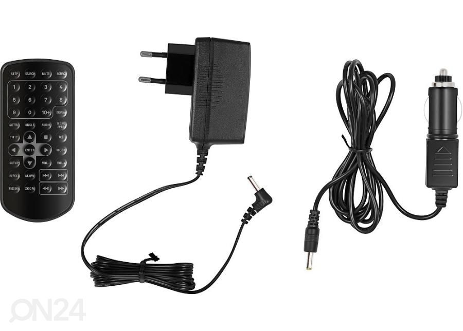 Kaasaskantav DVD-mängija 9" ekraaniga Sencor SPV2920BLACK suurendatud