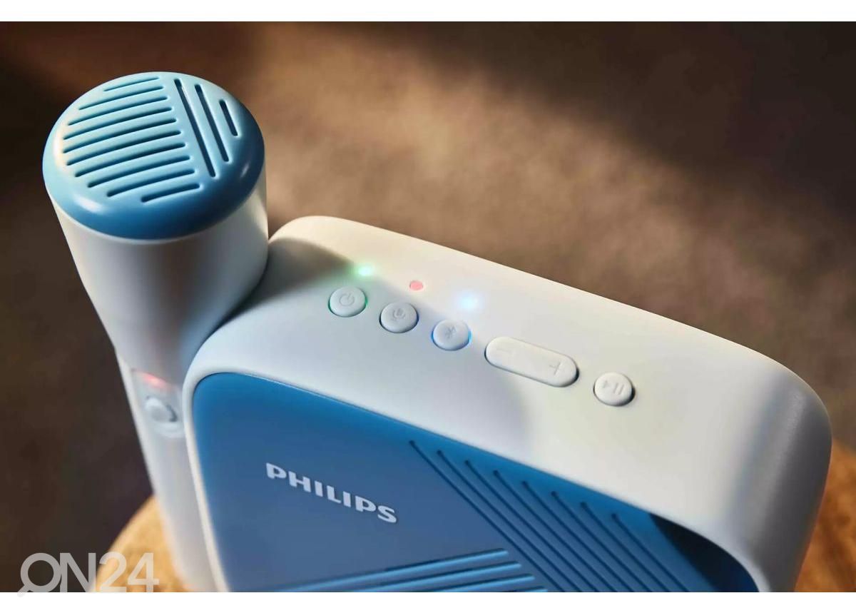 Kaasaskantav kõlar mikrofoniga Philips suurendatud