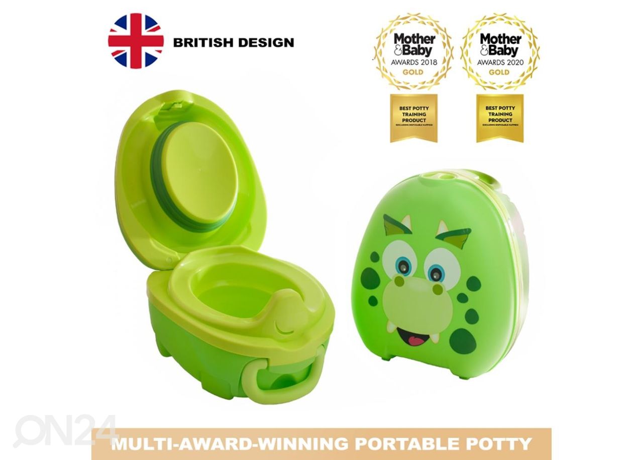 Kaasaskantav pissipott My Carry Potty dinosaurus suurendatud