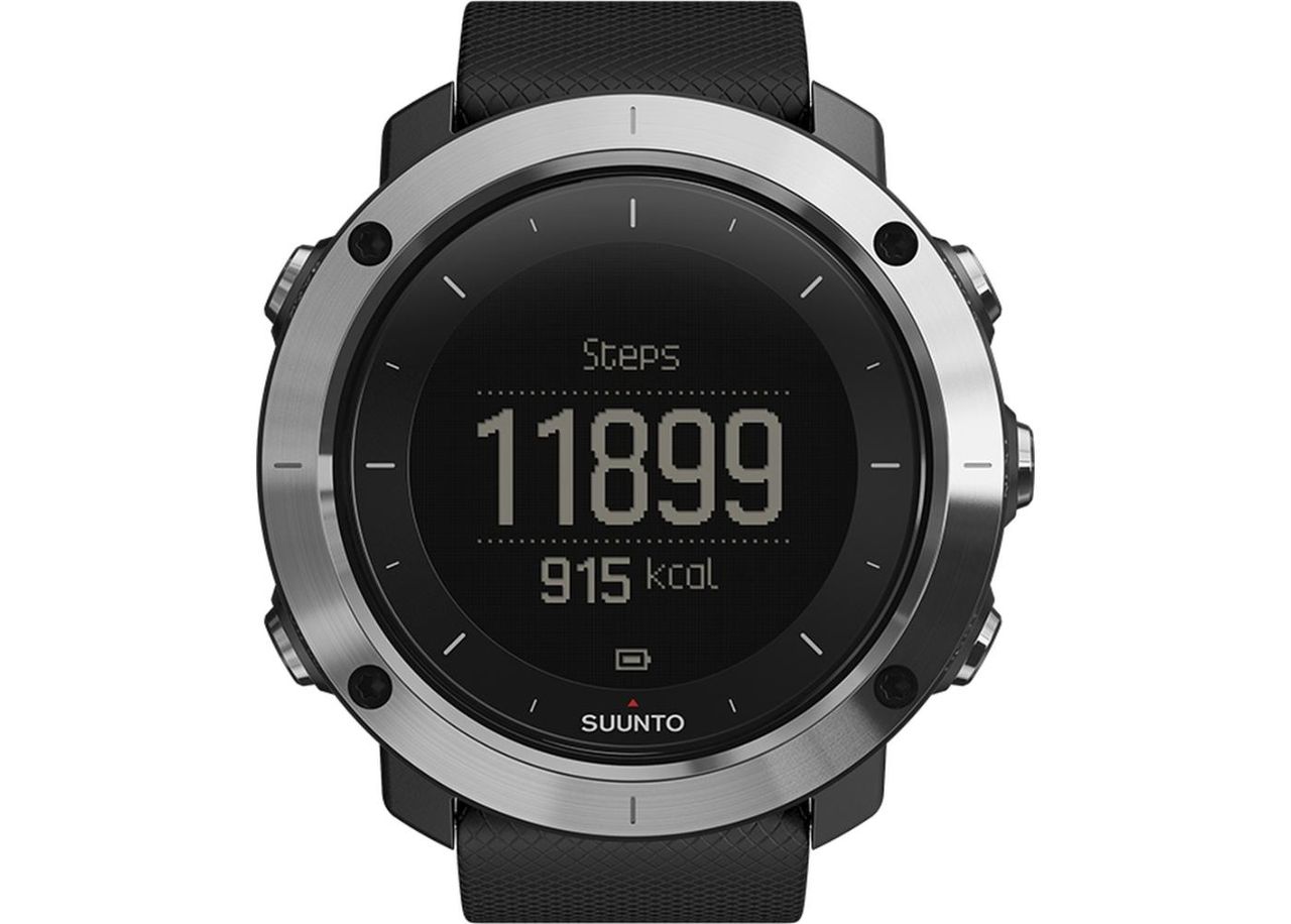 Käekell Suunto Traverse must suurendatud