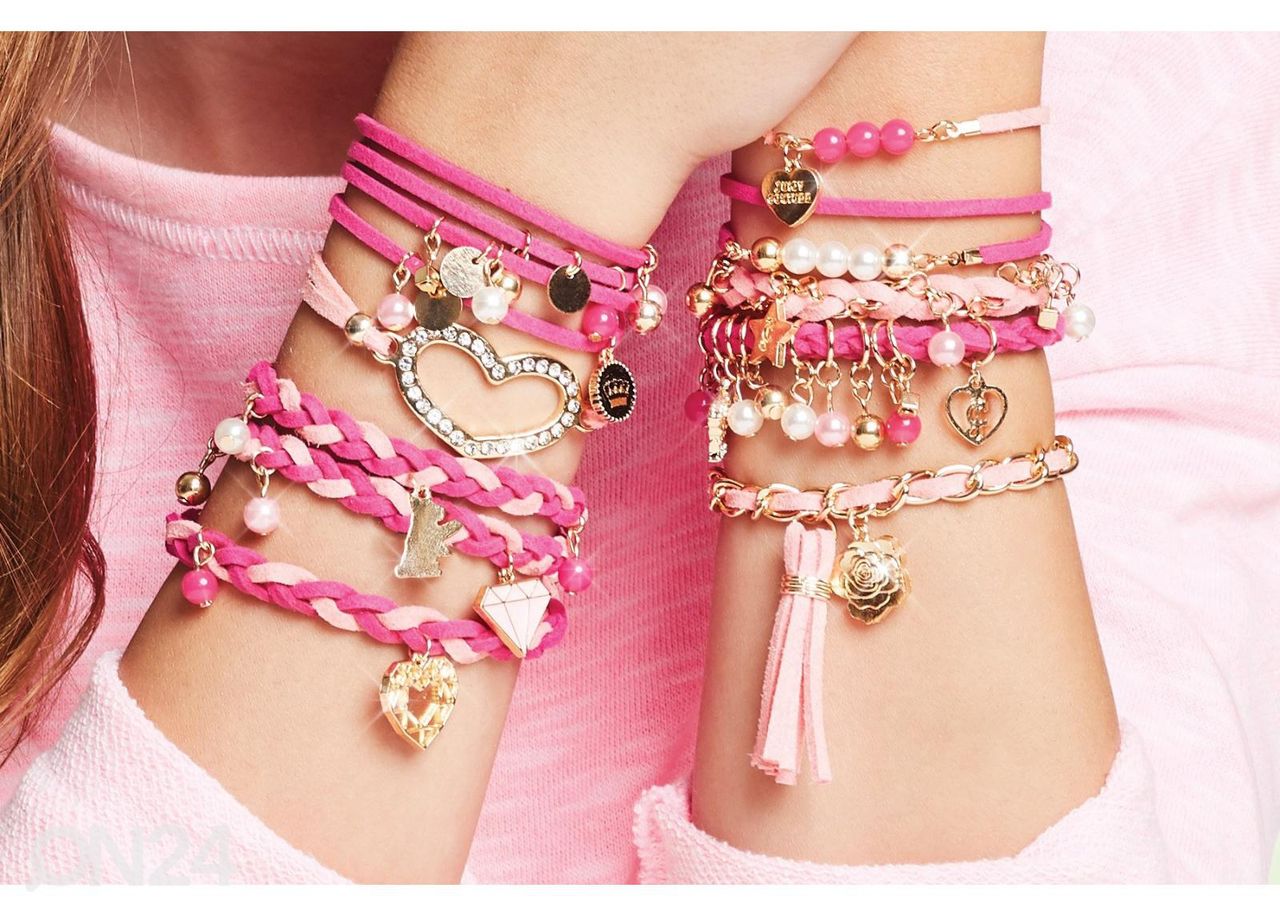 Käevõrude meisterdamise komplekt lastele Juicy Couture MAKE IT REAL suurendatud
