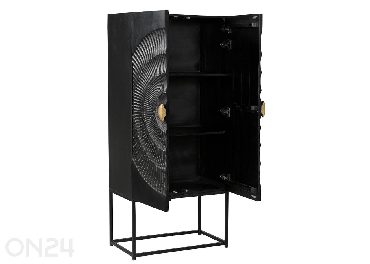 Kapp Black Smooth 75 cm suurendatud