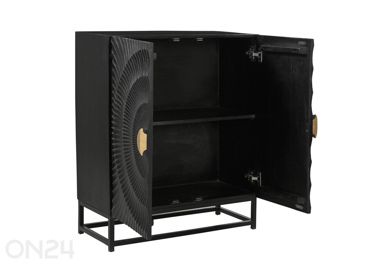 Kapp Black Smooth 75 cm suurendatud