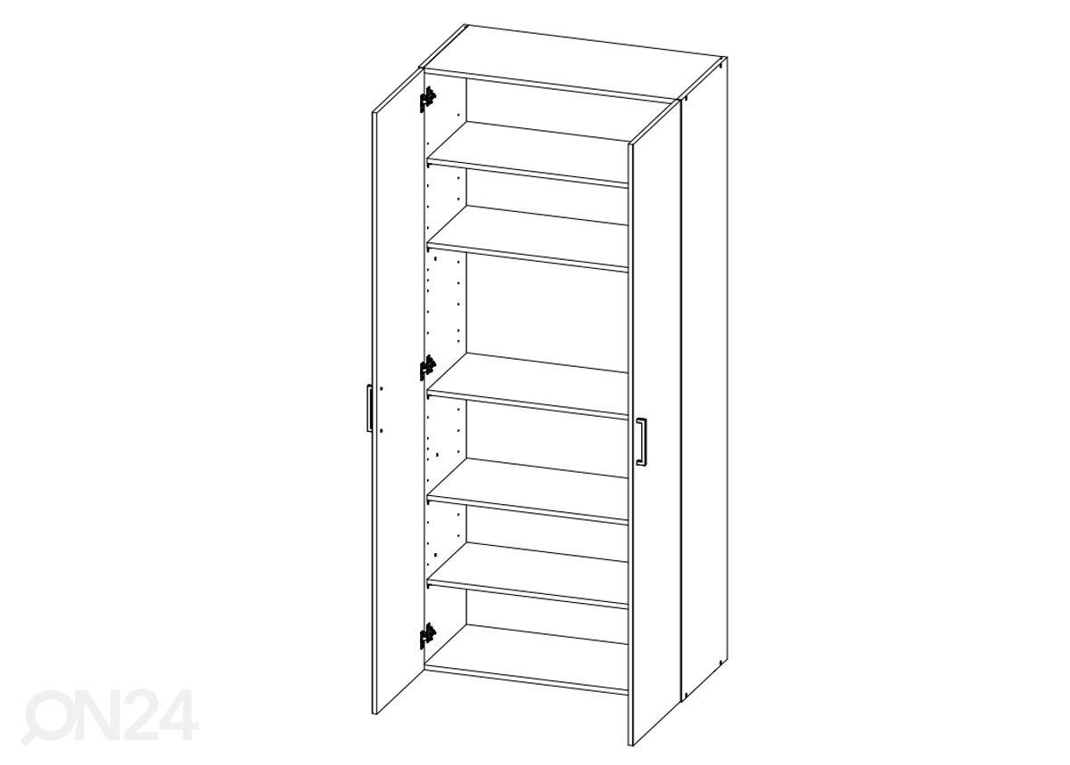 Kapp MRK 643 80 cm suurendatud