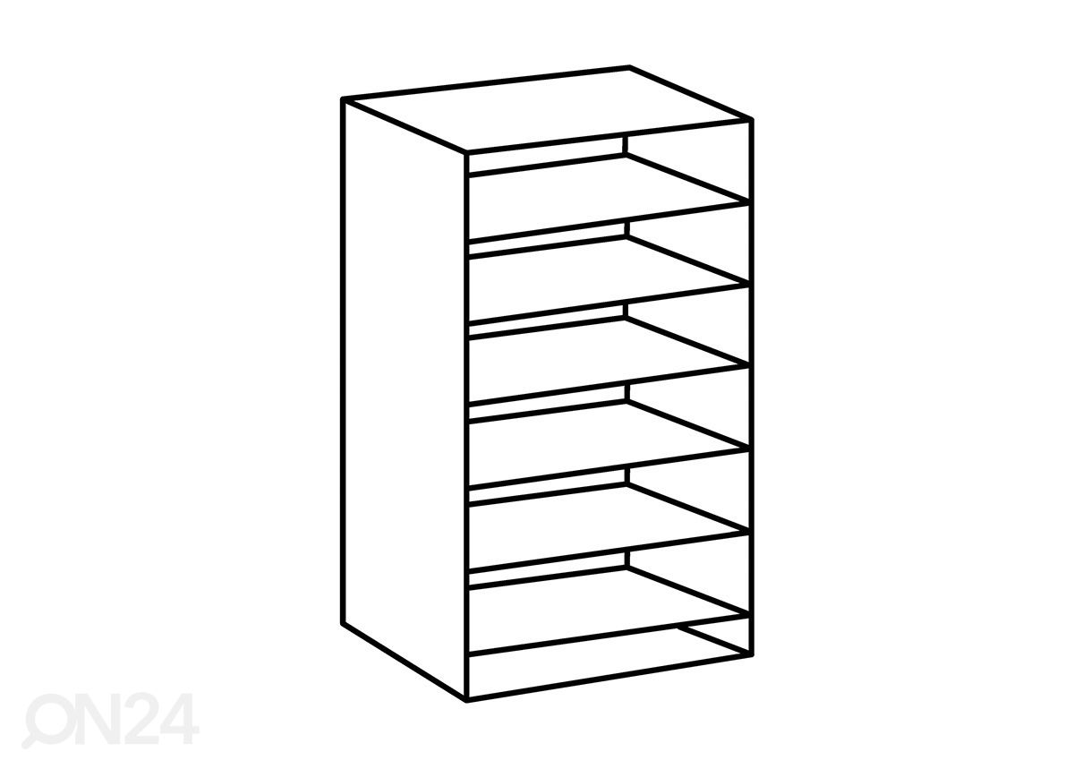 Kapp MRK 643 80 cm suurendatud