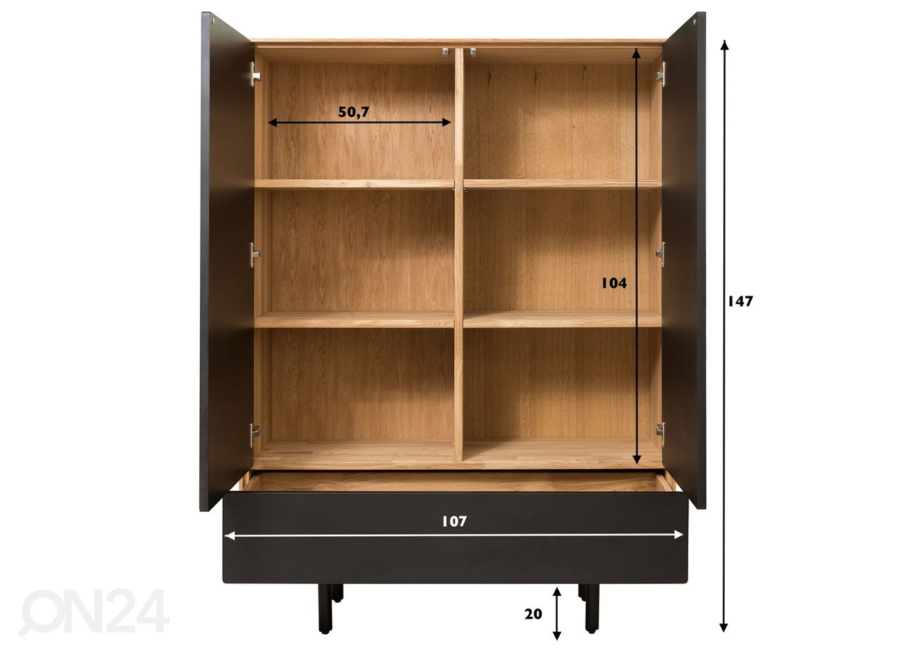 Kapp Tokyo 107 cm suurendatud