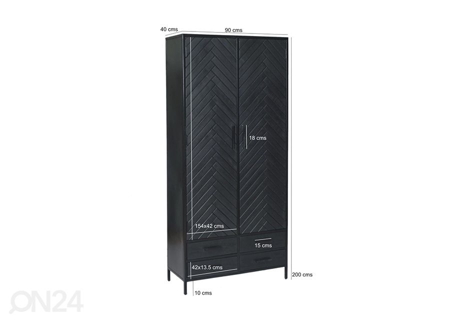 Kapp York 90 cm suurendatud