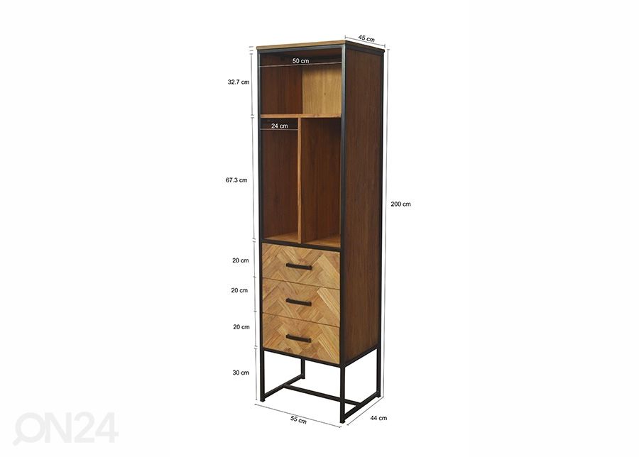 Kappriiul Accent 55 cm suurendatud