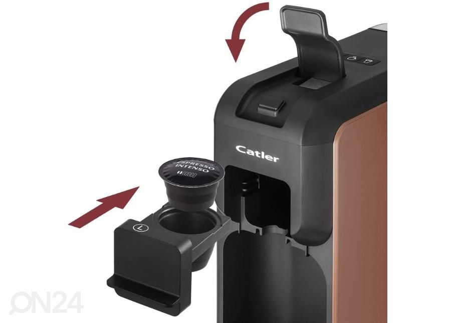 Kapselkohvimasin Catler ES701, vask-must suurendatud