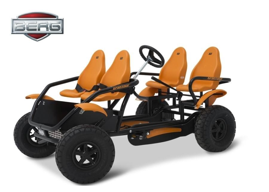 Kart pedaalidega 4 inimesele BERG Gran Tour OFF-ROAD suurendatud