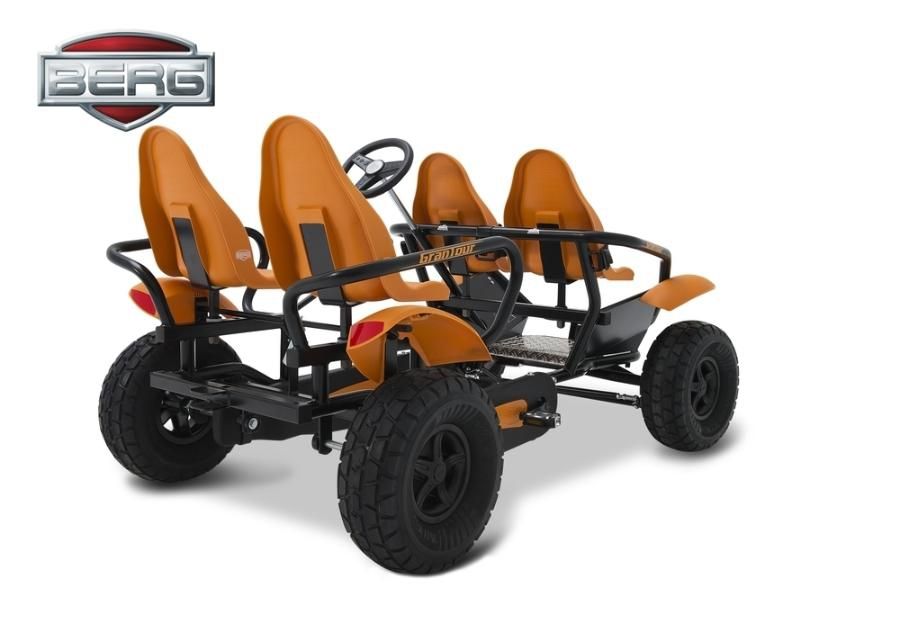 Kart pedaalidega 4 inimesele BERG Gran Tour OFF-ROAD suurendatud