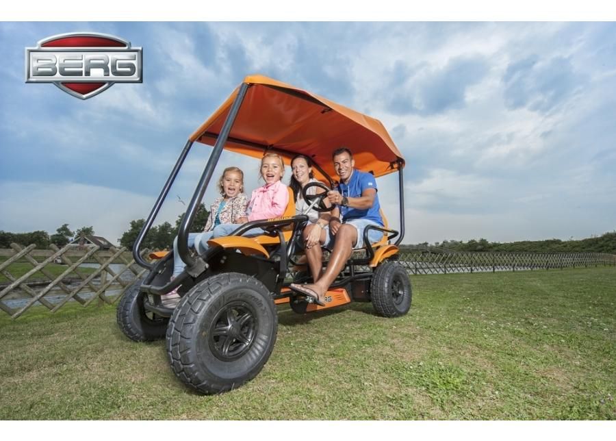 Kart pedaalidega 4 inimesele BERG Gran Tour OFF-ROAD suurendatud