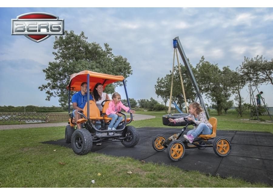 Kart pedaalidega 4 inimesele BERG Gran Tour OFF-ROAD suurendatud