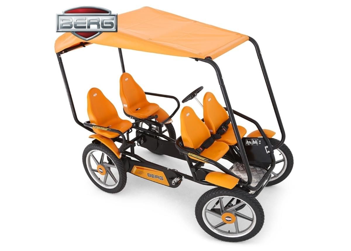 Kart pedaalidega 4inimesele BERG Gran Tour Racer suurendatud