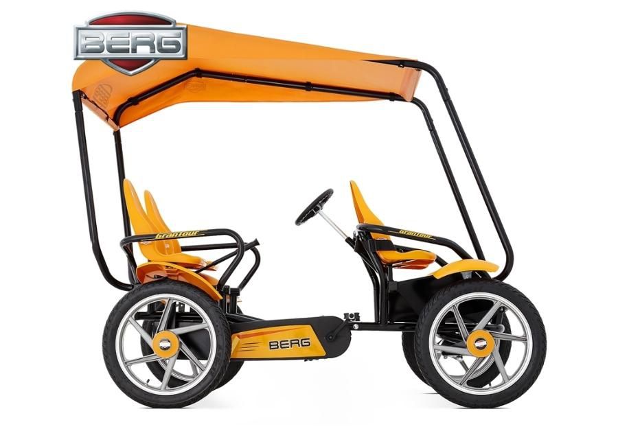 Kart pedaalidega 4inimesele BERG Gran Tour Racer suurendatud