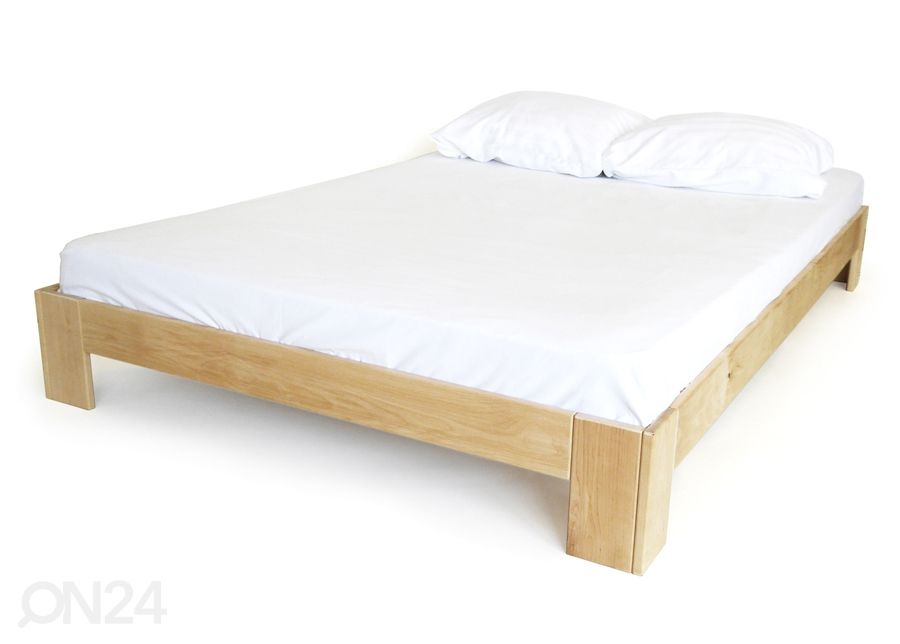 Kasepuust voodi 160x200 cm suurendatud