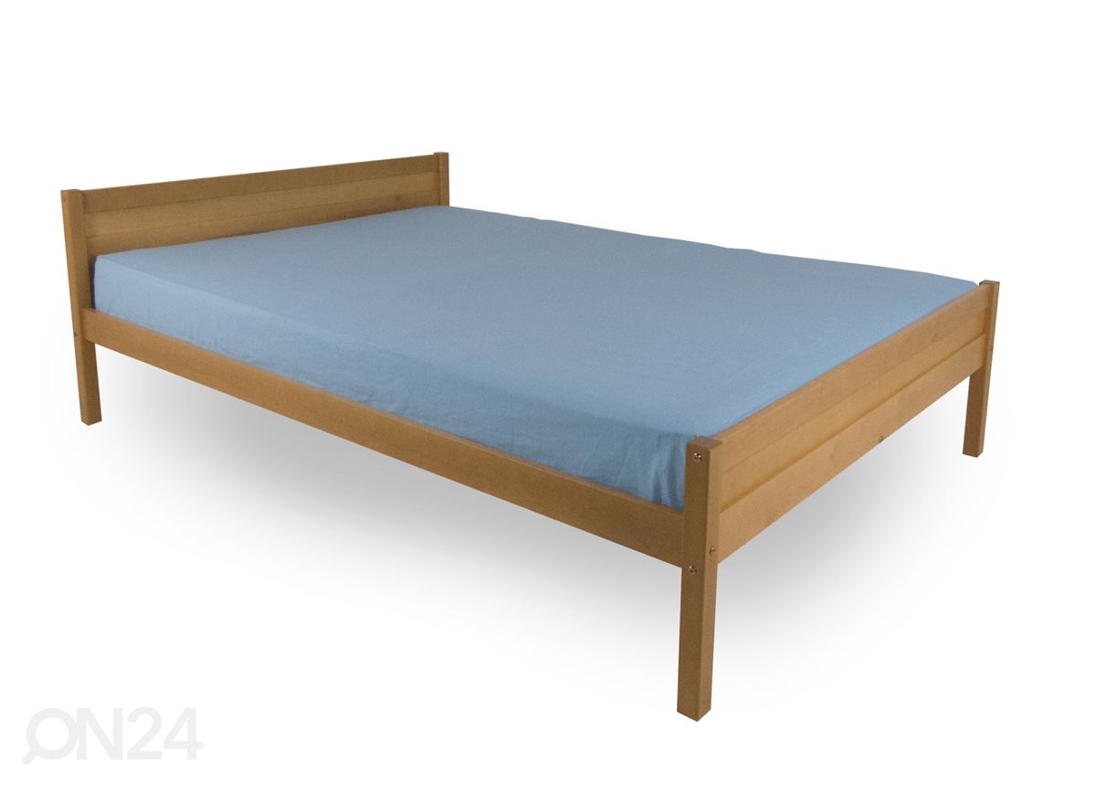 Kasepuust voodi 200x200 cm suurendatud