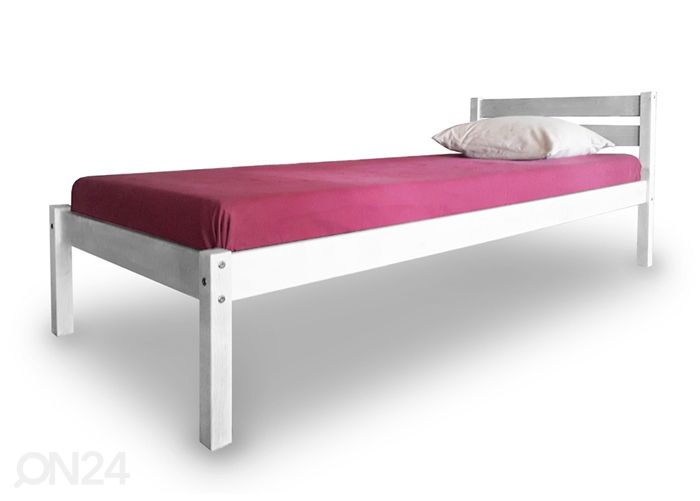 Kasepuust voodi 80x200 cm suurendatud