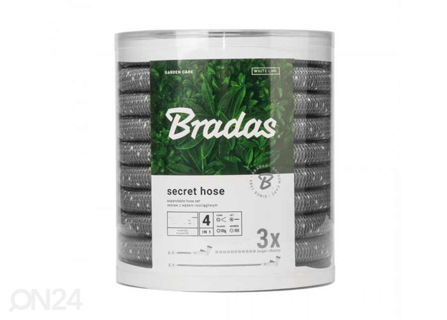 Kastmisvooliku komplekt Bradas Secret Hose 10-30 m suurendatud
