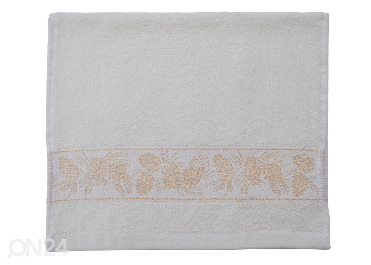 Käterätikute komplekt Holly kreem 2 tk, 30x50 cm suurendatud