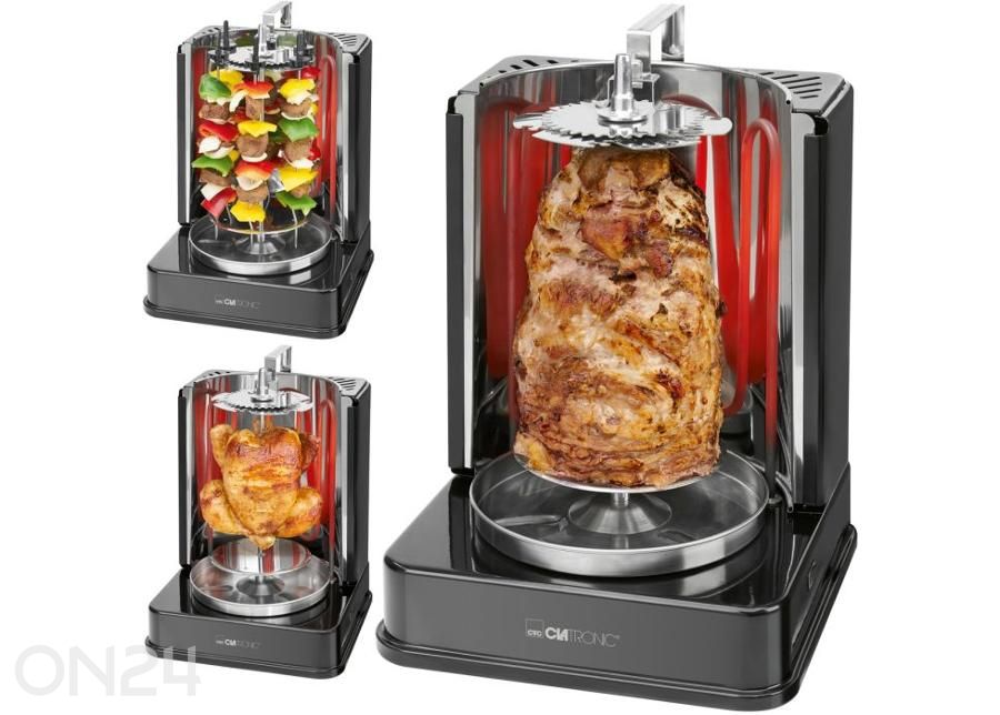 Kebabimasin Clatronic DVG3686BL suurendatud