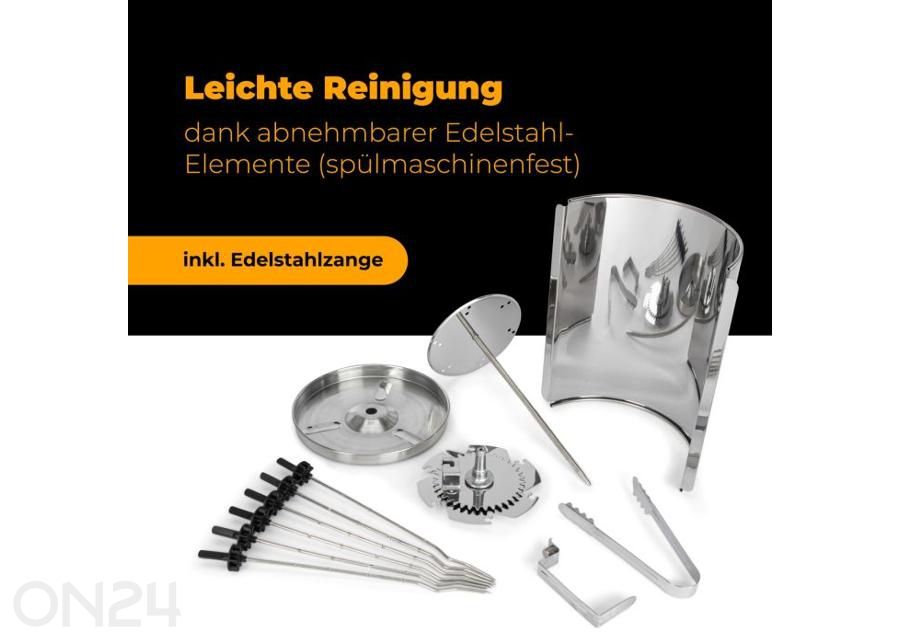 Kebabimasin Clatronic DVG3686BL suurendatud