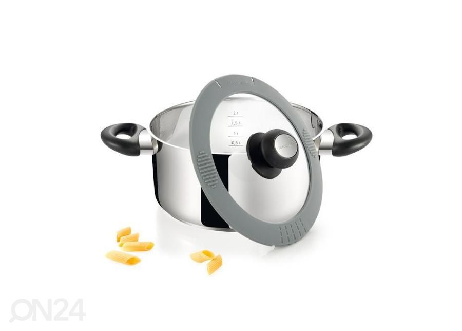 Keedupott kaanega Tescoma Smartcover Ø 18 cm, 2,0 L suurendatud