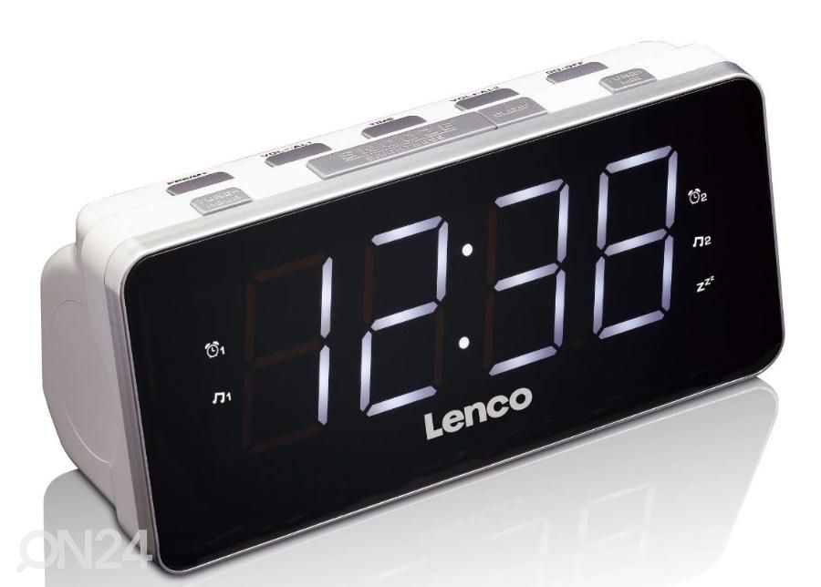 Kellraadio Lenco, valge suurendatud