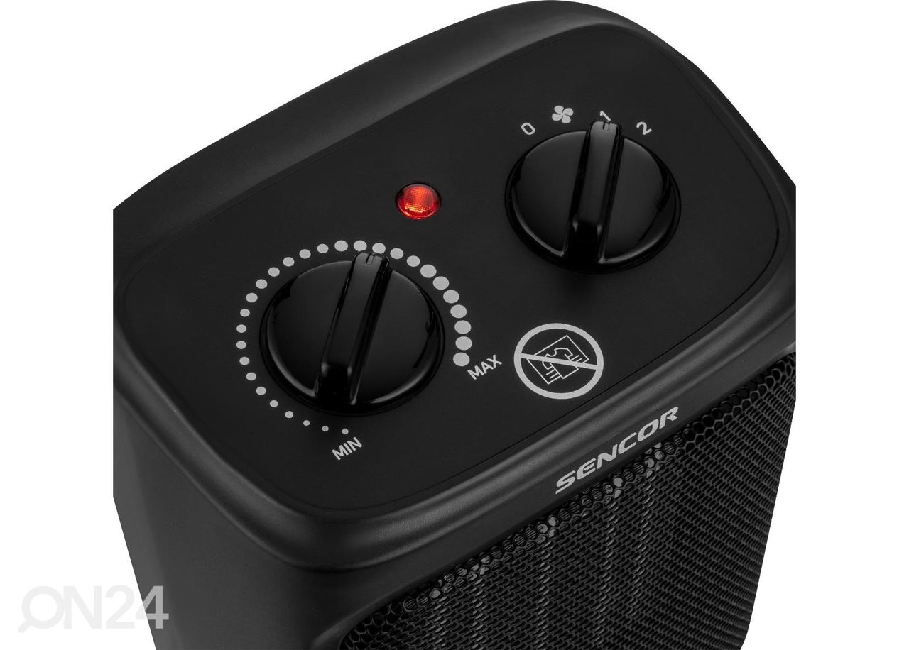 Keraamiline kütteseade Sencor SFH7701BK suurendatud
