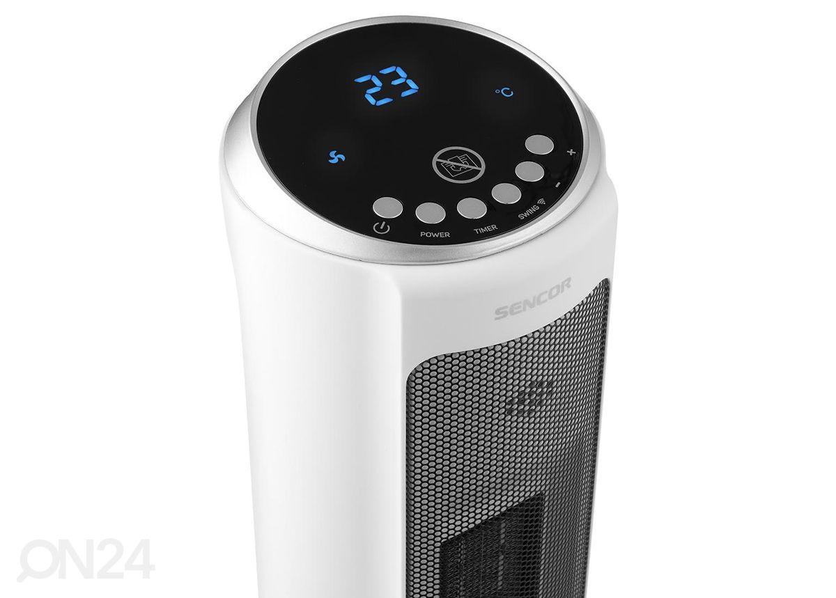 Keraamiline kütteseade WiFi-ga Sencor SFH 8994WH, valge suurendatud